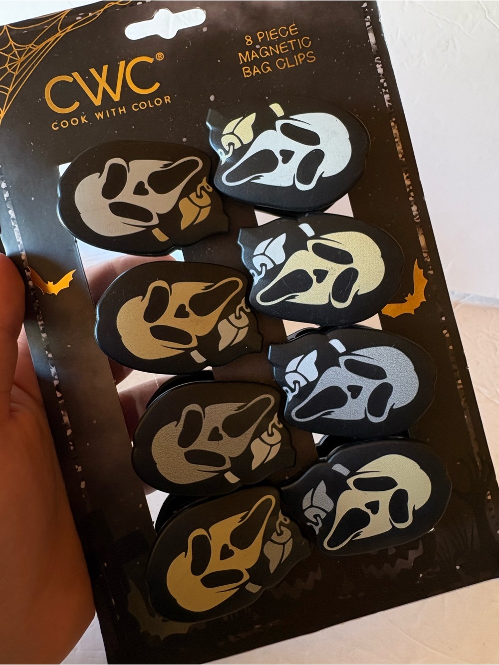 NIB - 8pc: CWC Ghostface Chip Bag Clips - Picture 5 of 5